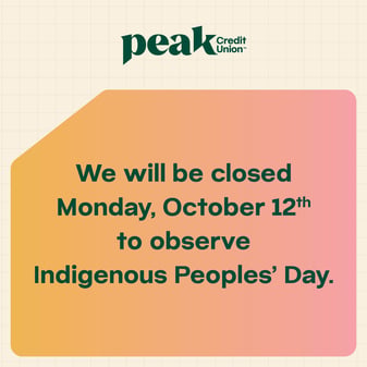 We will be closed Monday 10/12/26 to observe Indigenous people's day