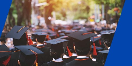 A graduation commencement
